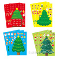 3d Children’s Dectiachable Decorative Christmas Stickers